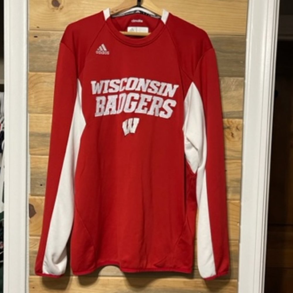Adidas Wisconsin‎ Badgers Pullover Men's Large